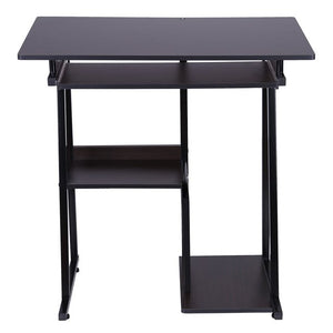PODPLUGG Desktop Computer Desk With Pullout Keyboard Tray Laptop Study Table Office Desk