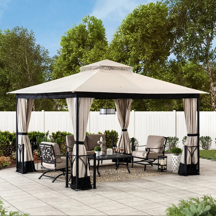 11 Ft. D Metal Patio Gazebo