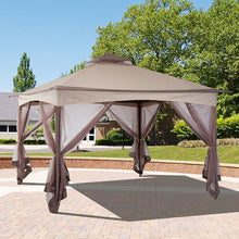 Load image into Gallery viewer, 11 Ft. W x 11 Ft. D Steel Gazebo, #6347
