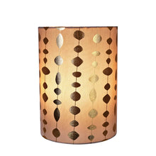 Load image into Gallery viewer, 11&#39;&#39; H x 8&#39;&#39; W Faux Silk Fabric Drum Lamp Shade ( Spider ) in Beige

