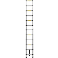 Load image into Gallery viewer, 12.5&#39; 12 - Step Aluminum Lightweight Folding Extension Ladder
