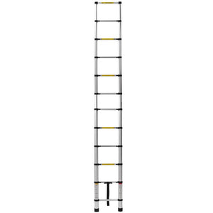 12.5' 12 - Step Aluminum Lightweight Folding Extension Ladder