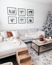 Load image into Gallery viewer, Urban Industrial Angle Iron Wood Coffee Table - Saracina Home 602AH
