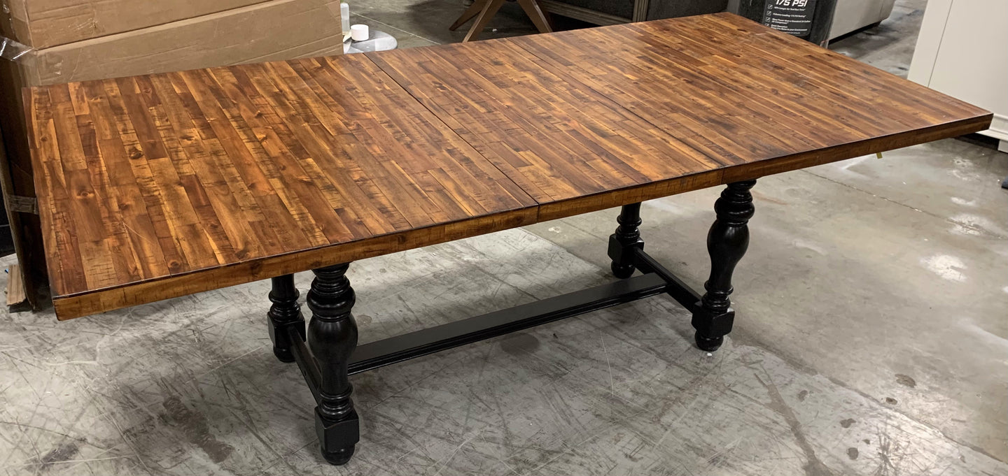 Modern Farmhouse Extendable Dining Table 1204CDR