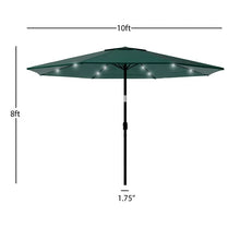 Load image into Gallery viewer, 120&#39;&#39; Lighted Market Umbrella
