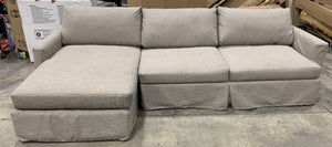 2 piece Griege Sofa Sectional 1214CDR