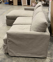Load image into Gallery viewer, 2 piece Griege Sofa Sectional 1214CDR
