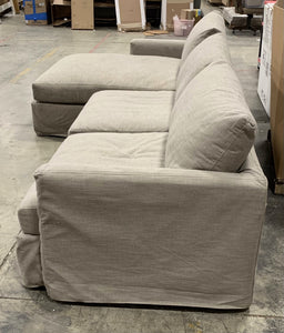 2 piece Griege Sofa Sectional 1214CDR