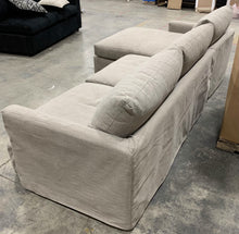 Load image into Gallery viewer, 2 piece Griege Sofa Sectional 1214CDR
