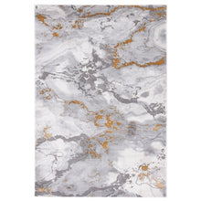 Load image into Gallery viewer, Craft Elouise Abstract Area Rug, 5&#39;3&quot; x 7&#39;6&quot;, Grey/Gold
