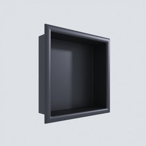 12" X 12" Stainless Steel Shower Niche and Shelf