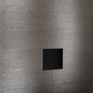 12" X 12" Stainless Steel Shower Niche and Shelf