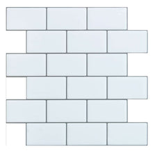 Load image into Gallery viewer, 12&quot; x 12&quot; PVC Peel &amp; Stick Mosaic Tile (Set of 10) GL874 (4 boxes)
