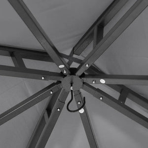 12 Ft. W x 10 Ft. D Steel Patio Gazebo