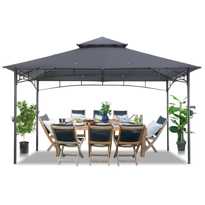 12 Ft. W x 10 Ft. D Steel Patio Gazebo