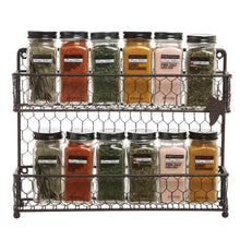Load image into Gallery viewer, 12 Jar Spice Rack
