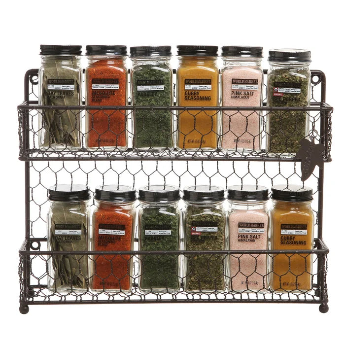 12 Jar Spice Rack