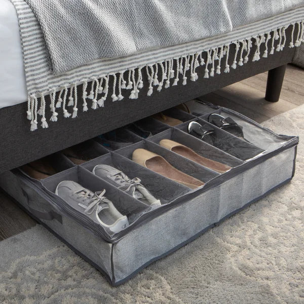 12 Pair Fabric Underbed Storage