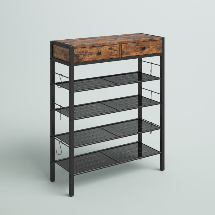 12 Pair Shoe Rack