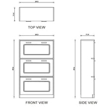 Load image into Gallery viewer, 12 Pair Shoe Storage Cabinet MRM3962
