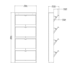 12 Pair Shoe Storage Cabinet
