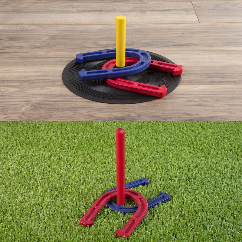 12 Pieces Rubber Horseshoe Set 2369AH