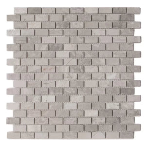 12" x 12" Marble Brick Joint Mosaic Wall & Floor Tile - 10 sq. ft.