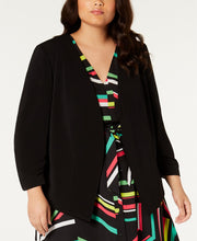 Load image into Gallery viewer, Women&#39;s Plus Size Trendy Open-Front Jacket by Bar III
