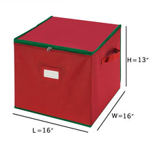 Load image into Gallery viewer, 13 H x 16 W x 16 D Ornament Storage #ND1067
