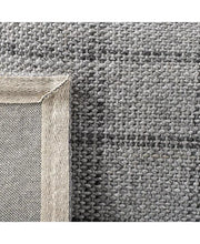 Load image into Gallery viewer, Tamworth Check Silver 9&#39; X 12&#39; Area Rug
