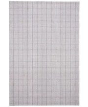 Load image into Gallery viewer, Tamworth Check Silver 9&#39; X 12&#39; Area Rug
