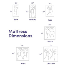 Load image into Gallery viewer, 14&quot; Medium Hybrid Mattress king
