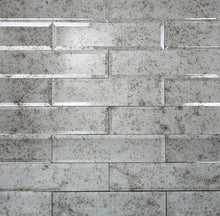 Load image into Gallery viewer, ANTIQUE MIRROR GLASS SUBWAY TILE 5 sq. ft.
