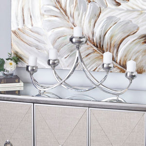 15.3" Stainless Steel Tabletop Candelabra (315MM)