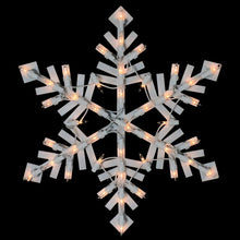 Load image into Gallery viewer, 15.5&quot; Lighted Snowflake Christmas Window Silhouette
