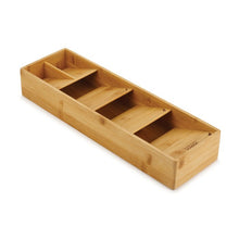 Load image into Gallery viewer, 15.65&#39;&#39; H x 4.8&#39;&#39; W x 2.36&#39;&#39; D Flatware &amp; Kitchen Utensils Drawer Organizer
