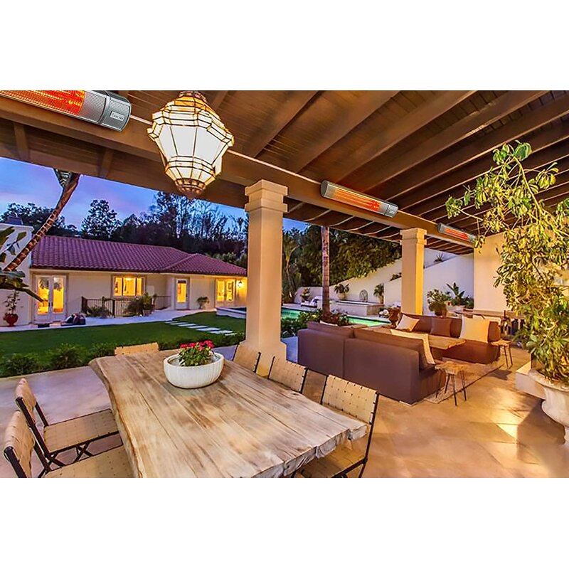 1500 Watt Electric Ceiling Mounted Patio Heater