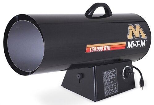 150,000 BTU Portable Natural Gas Forced Air Utility Heater