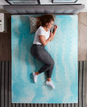 Load image into Gallery viewer, 3&quot; Gel Swirl Memory Foam Mattress Topper, Full
