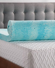 Load image into Gallery viewer, 3&quot; Gel Swirl Memory Foam Mattress Topper, Full
