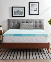 Load image into Gallery viewer, 3&quot; Gel Swirl Memory Foam Mattress Topper, Full
