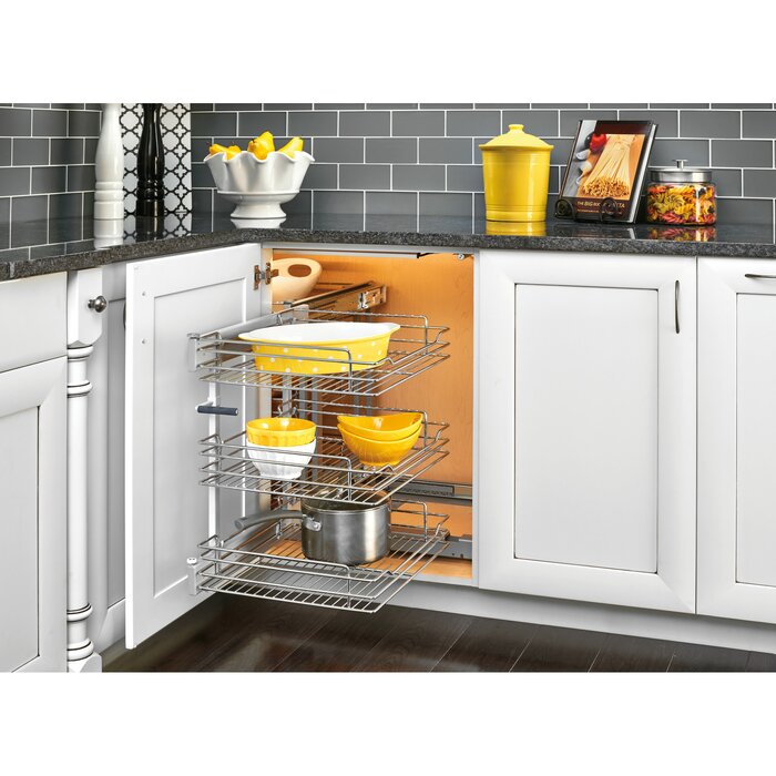153 Tier Soft Close Blind Corner Cabinet Organizer SB2234