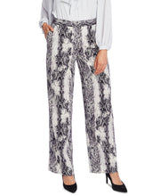 Load image into Gallery viewer, Women&#39;s Snake-Embossed Wide-Leg Pants by Vince Camuto
