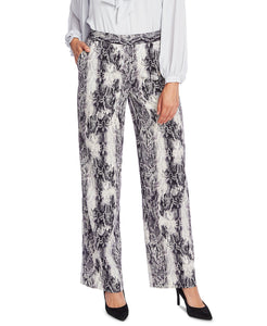 Women's Snake-Embossed Wide-Leg Pants by Vince Camuto