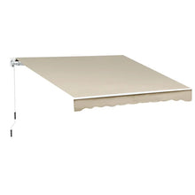 Load image into Gallery viewer, 156&quot; W x 96&quot; D Manual Retraction Slope Patio Awning
