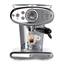 Load image into Gallery viewer, illy® X1 Anniversary Single Serve Espresso &amp; Coffee Maker in Stainless Steel
