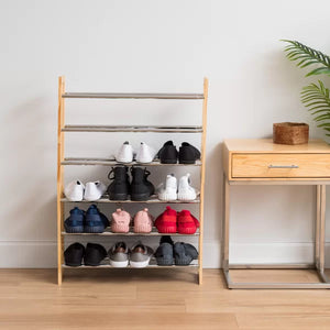 15 Pair Stackable Shoe Rack