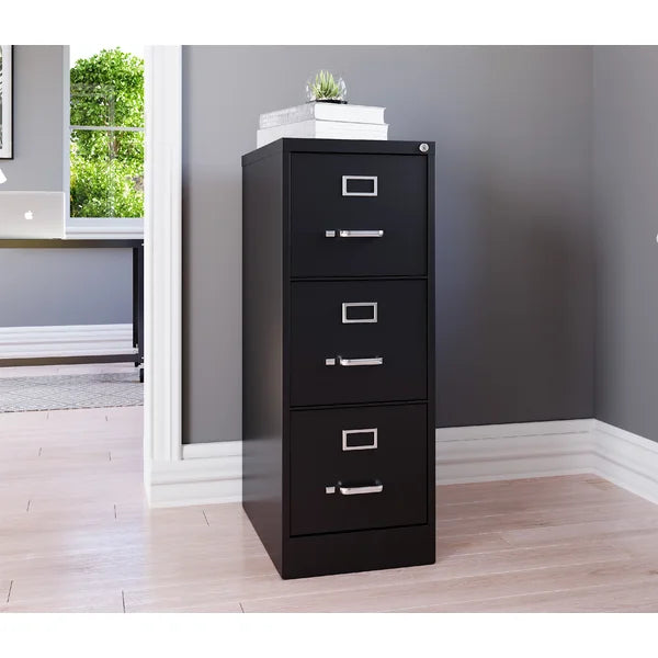 15'' Wide 3 -Drawer Steel Vertical Filing Cabinet