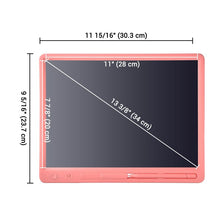 Load image into Gallery viewer, 15&quot; LCD Writing Tablet Colorful Drawing Pad Electronic Doodle Board Erasable Stylus Ewriter Gift For Kids Home School B53 142 PS
