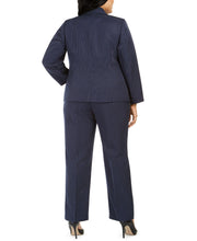 Load image into Gallery viewer, Women&#39;s Plus Size Pinstriped Pants Suit by Le Suit
